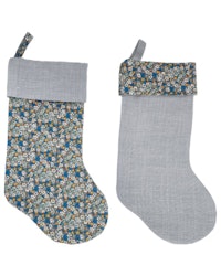 Christmas Stocking reversible mw Liberty Emma Louise