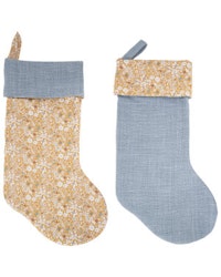 Christmas Stocking reversible mw Liberty June`s Meadow
