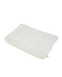 Mac cover mw Ticking stripe dusty green