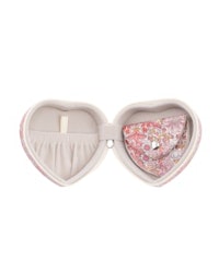 Jewelry box heart mw Liberty Strawberry pink