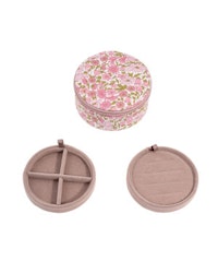 Jewelry box round mw Liberty Poppy and Daisy