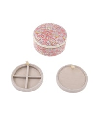 Jewelry box round mw Liberty Strawberry pink