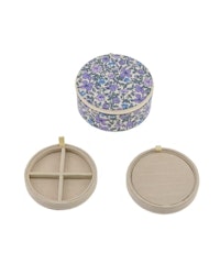 Jewelry box round mw Liberty Meadow Lavender