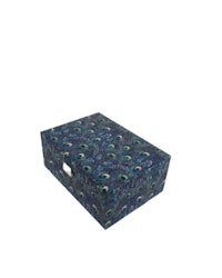Jewelry box square mw Liberty Peacock