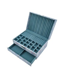 Jewelry box square mw Liberty Strawberry Thief Blue