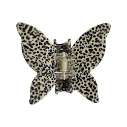 Hårklämma Fjäril Alva - Leopard