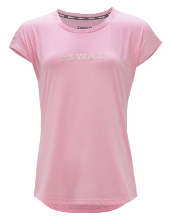 Swazi - Cap Sleeve Tee "Petal pink"- Dam