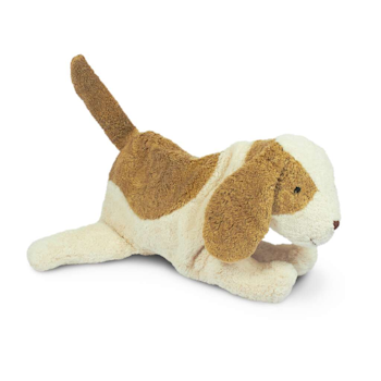 Stor hund med värmekudde