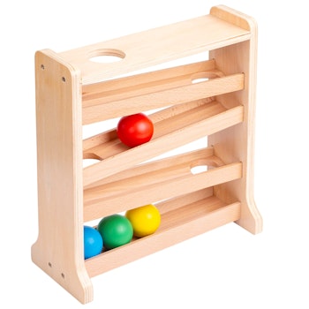 Bollbana i trä