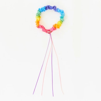 Hårkrans - Rainbow - från Sarah's Silks