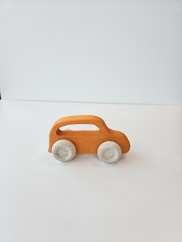 Träbil - Orange - från Grimms