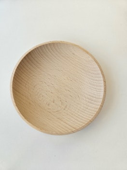 Tallirk i trä - 14 cm