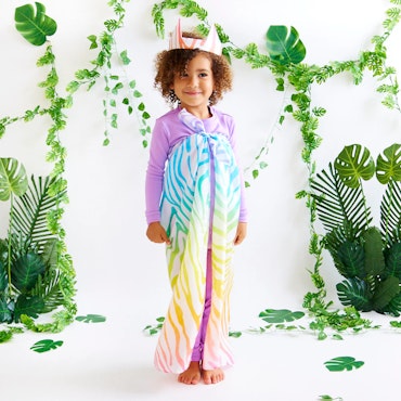 Playsilk Zebra Regnbåge - från Sarah's Silks