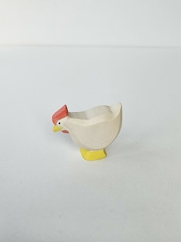 Höna - vit - från Ostheimer