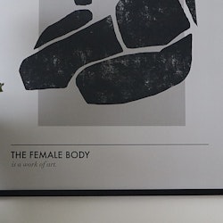 Poster Female Body (välj storlek)