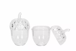 Ekollon glasburk med lock