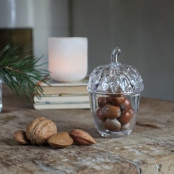 Ekollon glasburk med lock