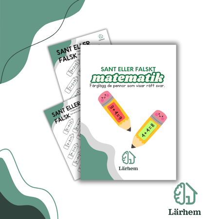 Sant eller falskt - Matematik