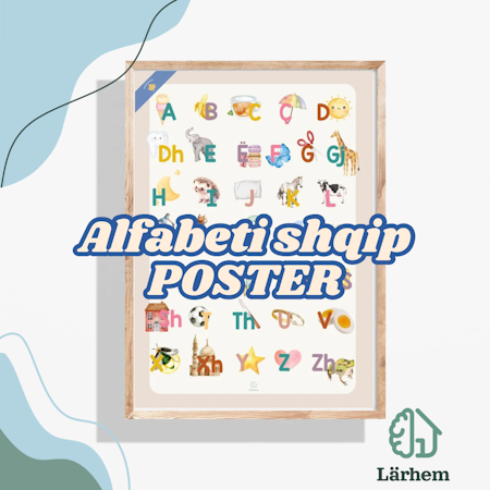 Albanskt alfabete - Poster