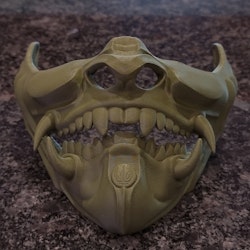 Oni Mask in 3D printing