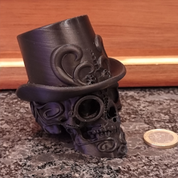 Steampunk sugar skull / dödskalle
