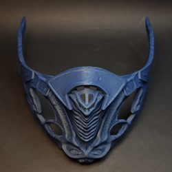 SubZero Mask - Mortal Combat inspired