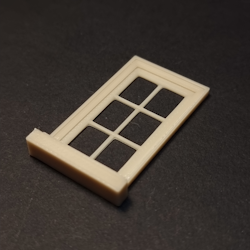 Window set in scale 1/35 - 4 pieces