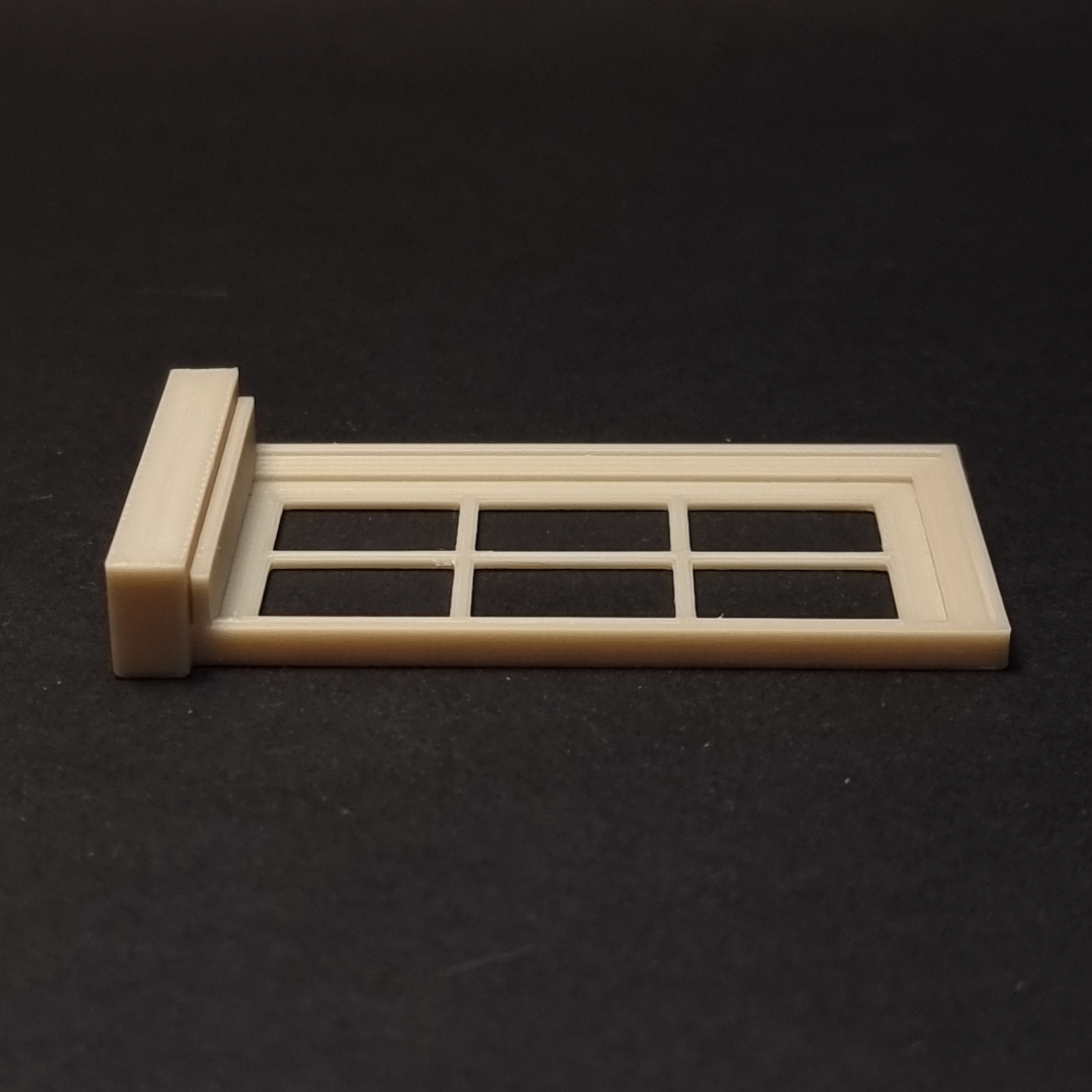 Window set in scale 1/35 - 2 pieces