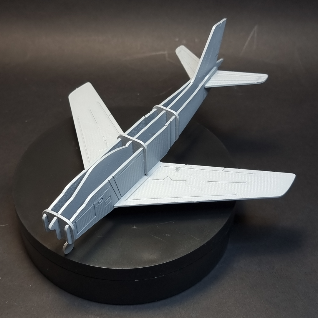 F86 Sabre - 3D printed easy to build model