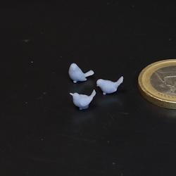 Set of 3 Miniature Birds