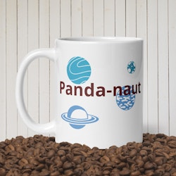 Panda-naut - Söt röd panda mugg