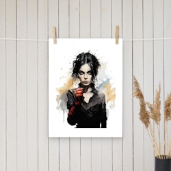 Female Edward Scissorhands poster