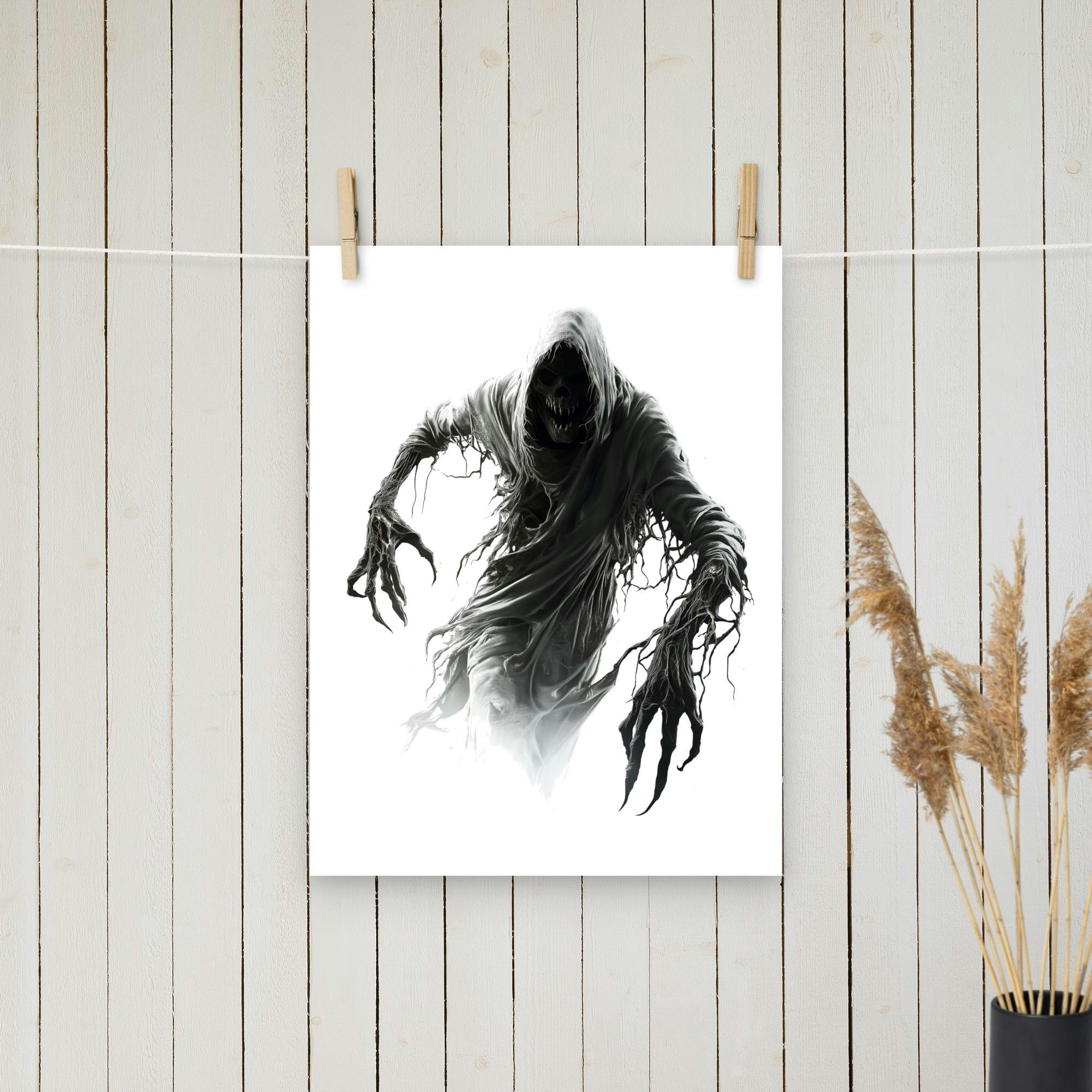 Creep Geist Poster | Museum-Quality Matte | Available in Multiple Sizes