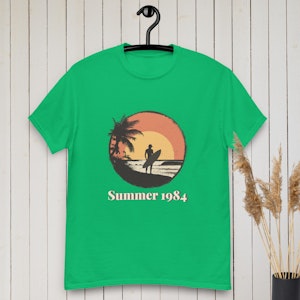Klassisk 80-talssurfare - Summer 1984 T-shirt