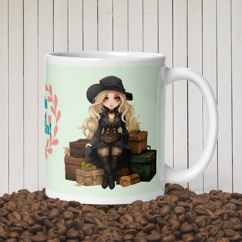 This Girl Can | Tiny Looter Collection | Steampunk Gift | Perfect for Coffee or Tea Lovers