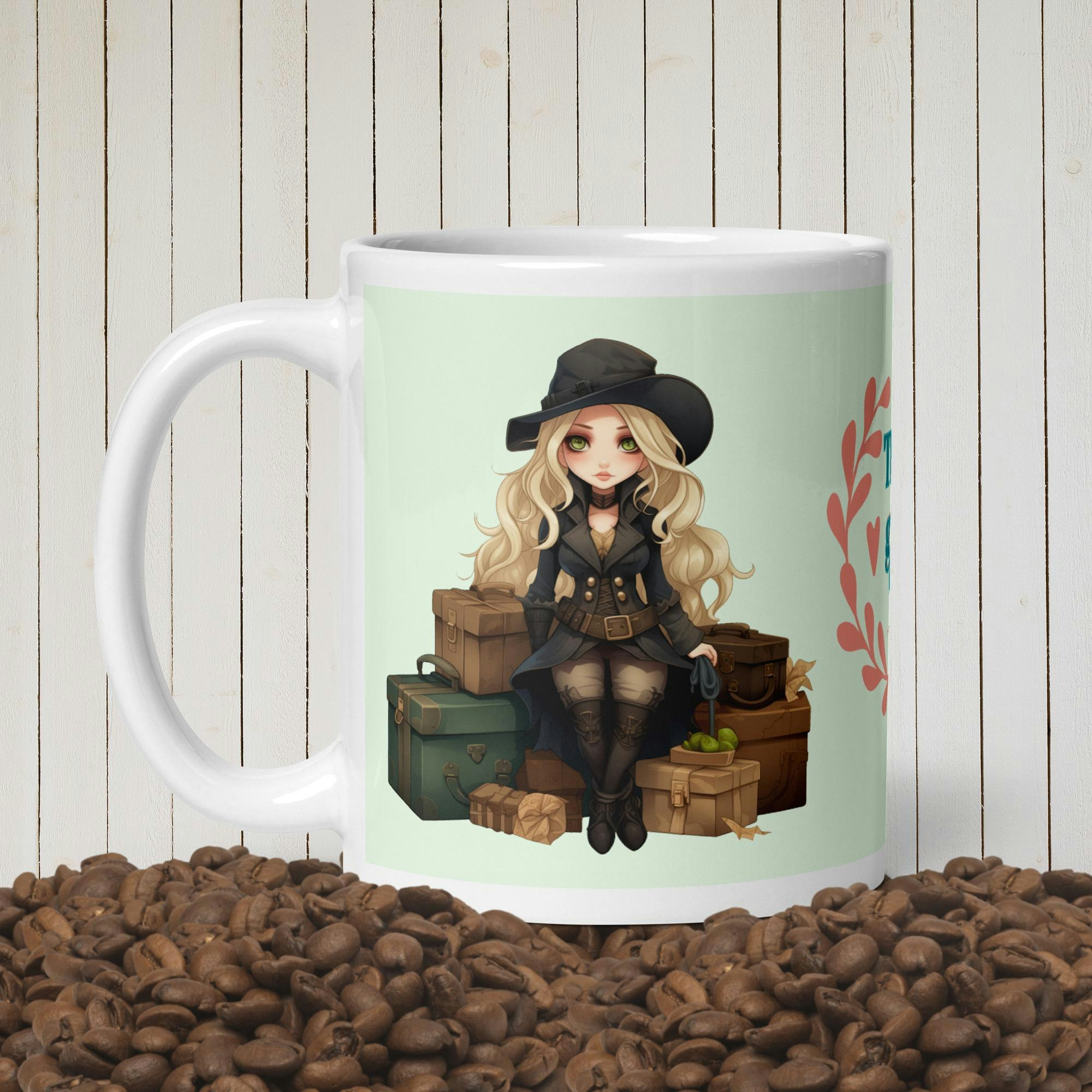 This Girl Can | Tiny Looter Collection | Steampunk Gift | Perfect for Coffee or Tea Lovers