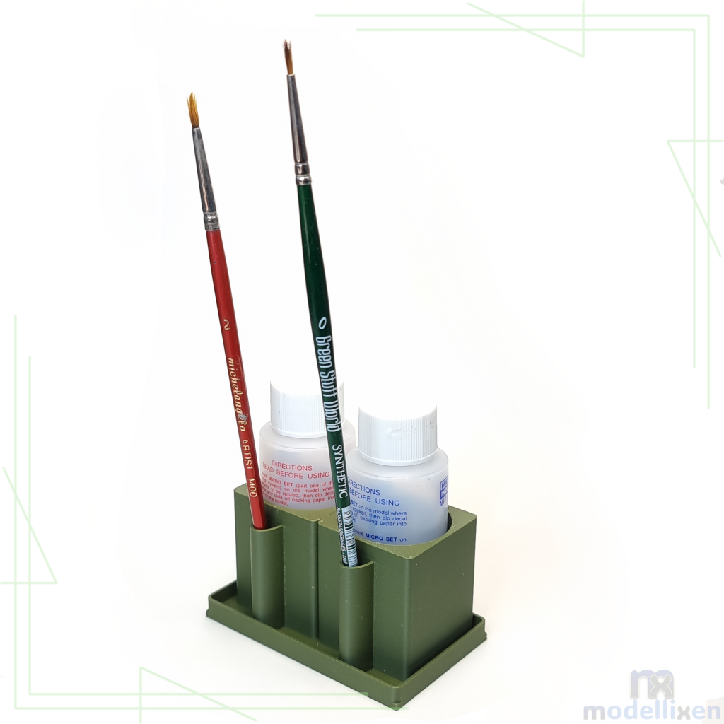 Organiser for decal fluids