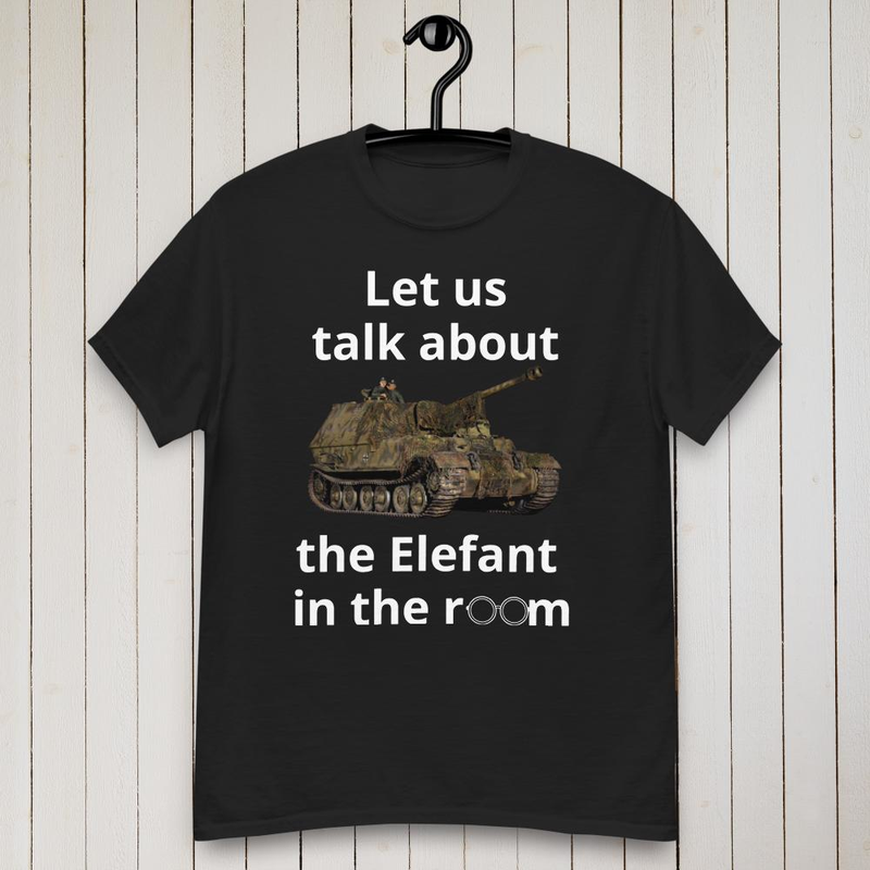 Let us talk about the Elefant in the room T-shirt