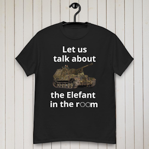 Let us talk about the Elefant in the room T-shirt