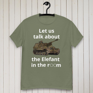 Let us talk about the Elefant in the room T-shirt