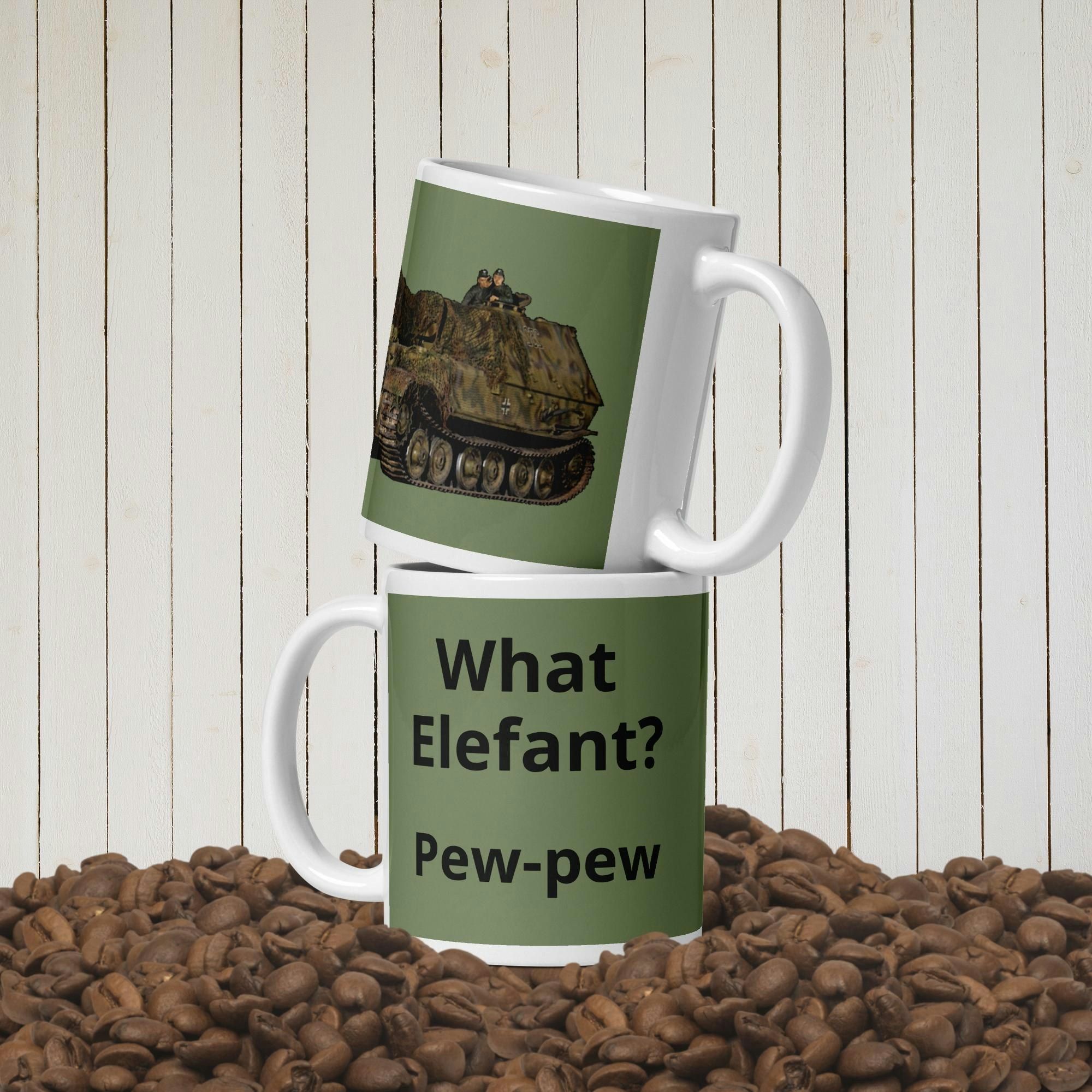 What Elefant? Pew-pew mugg