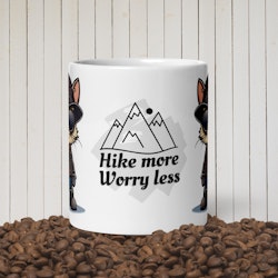 Tiny Looter - Hike More - Worry Less mugg