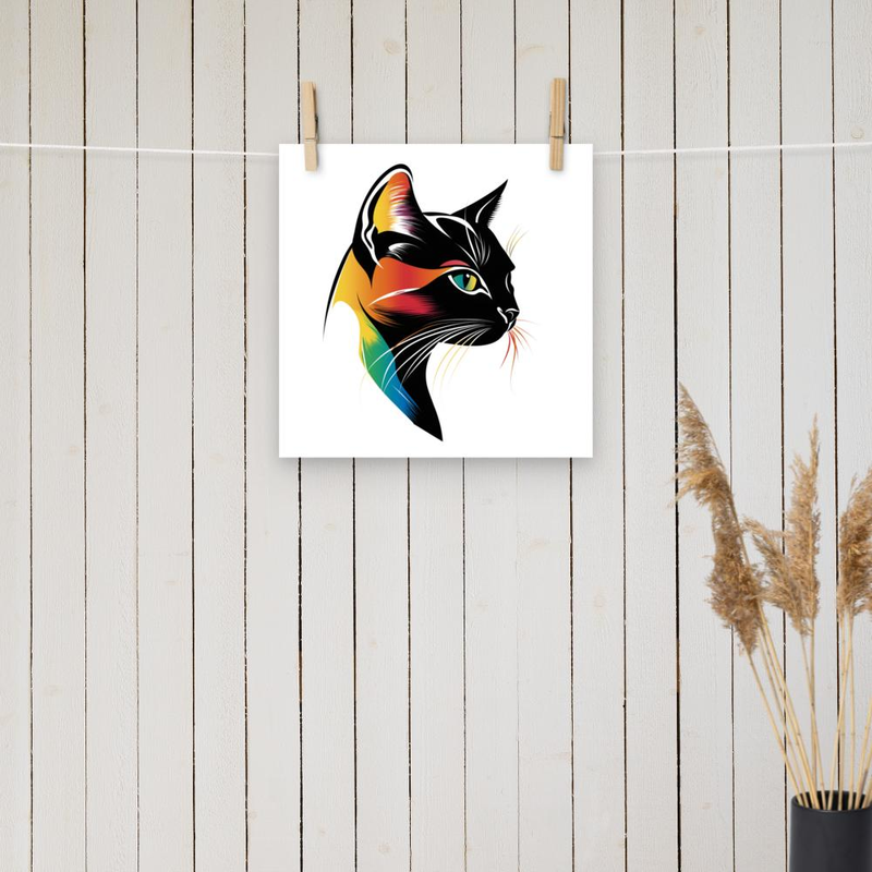 Cat Art poster