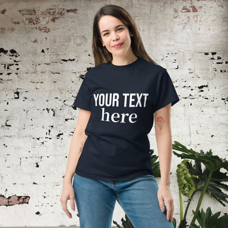 Lägg Till Din Egen Text - T-shirt
