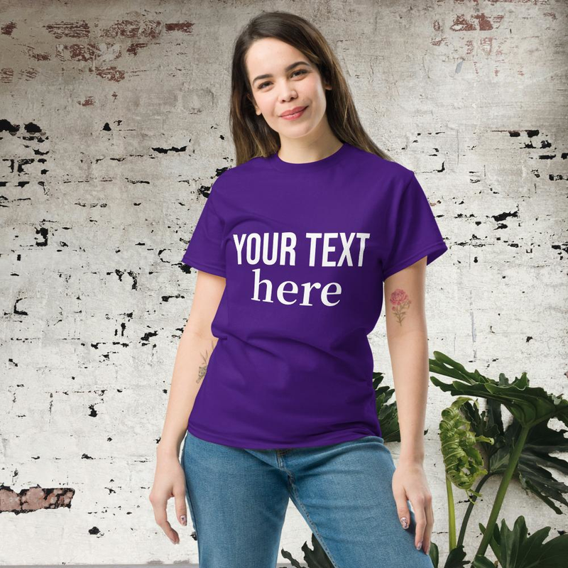 YOUR TEXT here - T-shirt