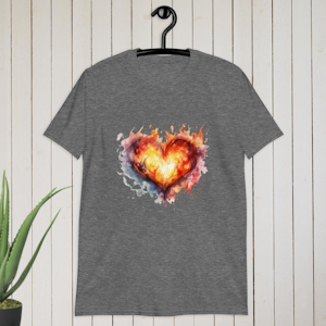 Brinnande Hjärta T-shirt