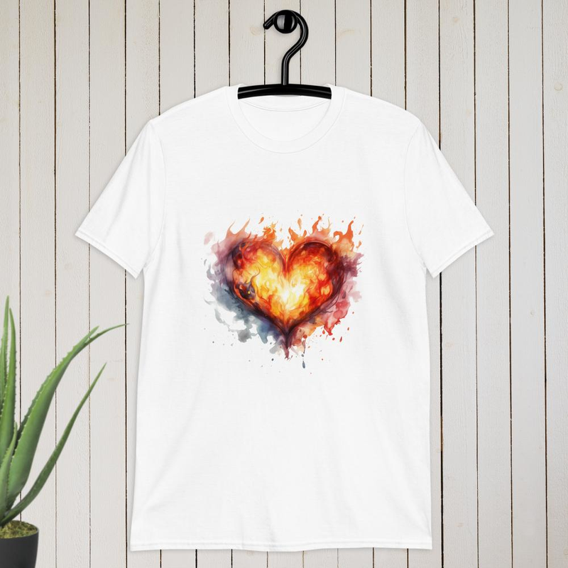 Burning Heart T-shirt