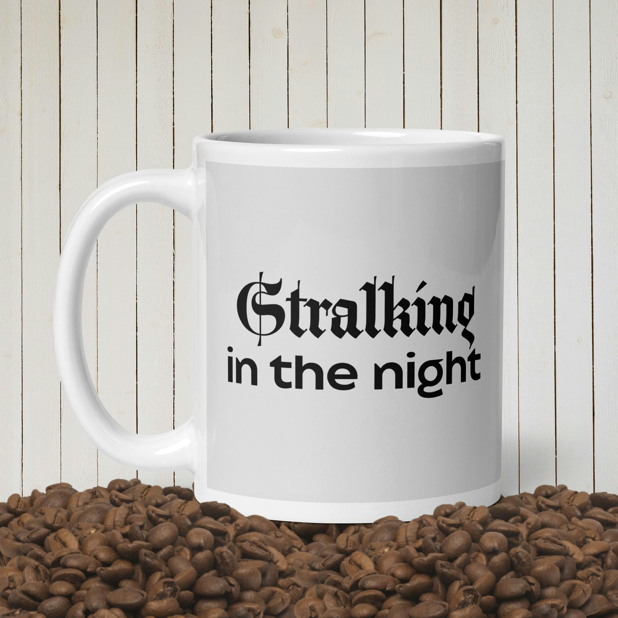 Stalking in the Night mug