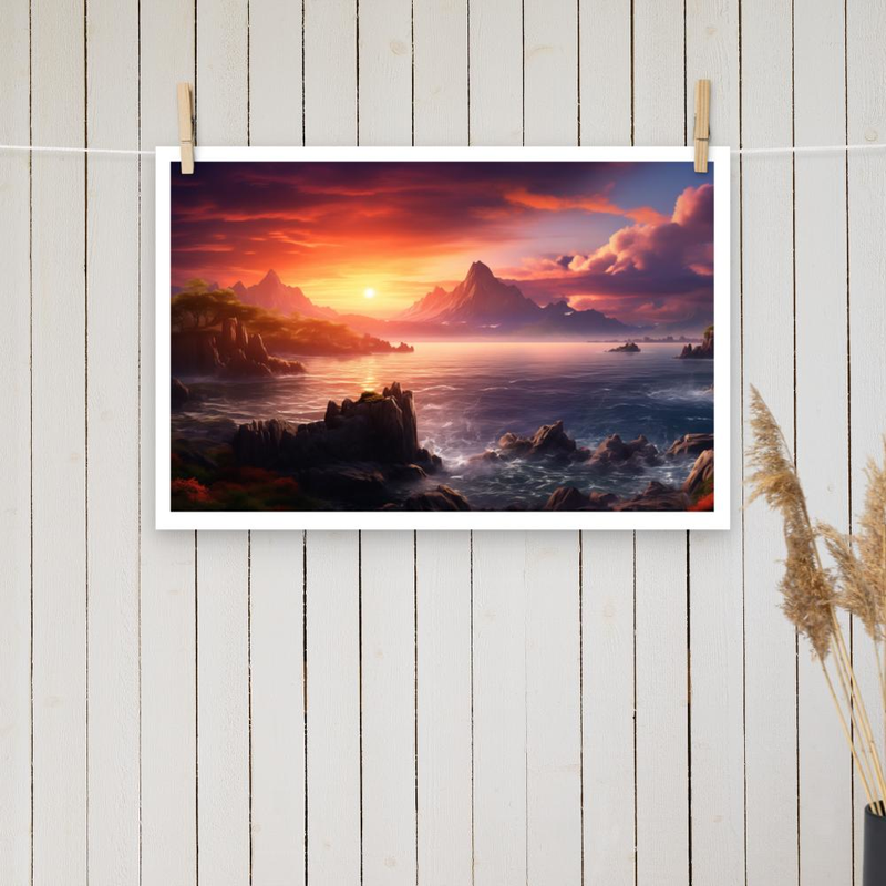 SunSet Bright Poster