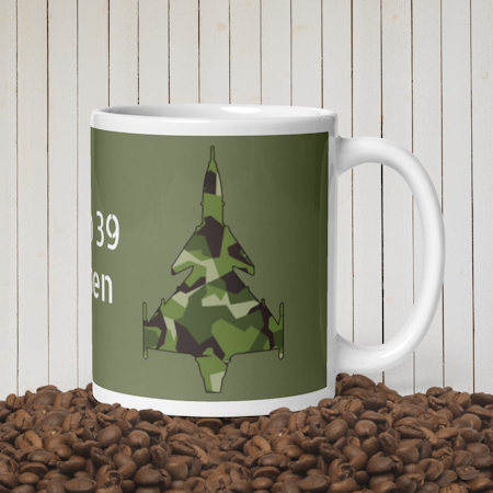 Saab 39 Gripen mug